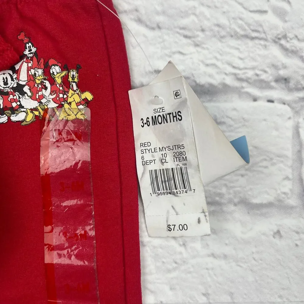 Disney Mickey and Friends Sweatpants Joggers Size 3-6 mo
